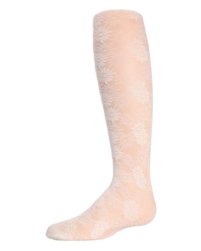 MeMoi Girls' Flower Bunches Sheer Tights