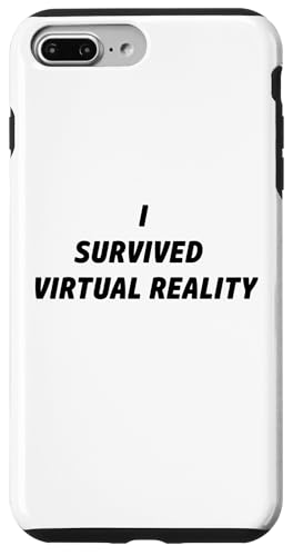 I Survived Virtual Reality Novelty Commemorative VR Games �X�}�z�P�[�X iPhone 7 Plus/8 Plus �p