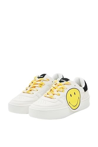 Desigual Basket Basse à Lacets New Fancy Smiley