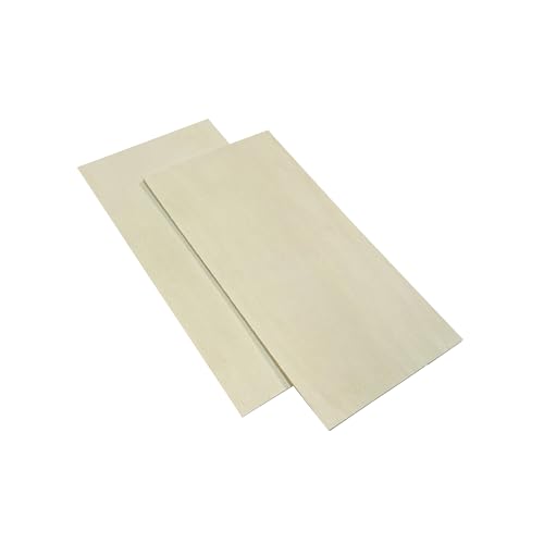 スライスウッド 2mm厚 合板 【100×200mm 2枚】 シナベニヤ板 工作 建築 模型 レーザー加工 DIY 木工 バスウッド