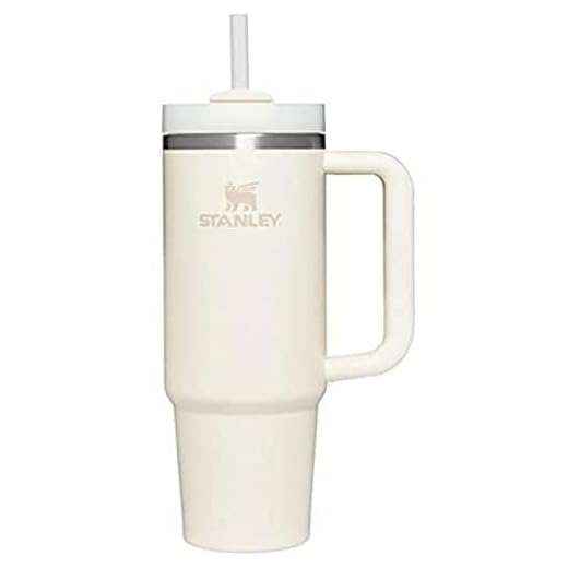 Stanley Quencher H2.0 FlowState Stainless Steel Vacuum Insulated Tumbler with Lid and Straw for Water, Iced Tea or Coffee, Smoothie and More 30oz