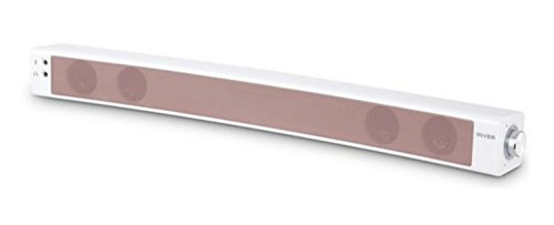 iRiver IR-SB200 USB電源カーブサウンドバースピーカー コンピューター デスクトップ テレビ ノートパソコン PC 2Ch 12W パワフルサウンド スタイリッシュでモダンなデザイン ローズゴールドカラー