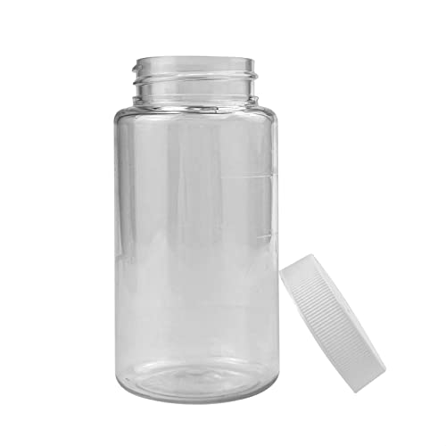 Oil Sampling Bottle - MADE IN USA - Pack of 17 Oil Analysis Sampling Clear Plastic Bottle 4 oz (120 ml) Capacity with 38-400 cap size - FDA Compliant and BPA Free