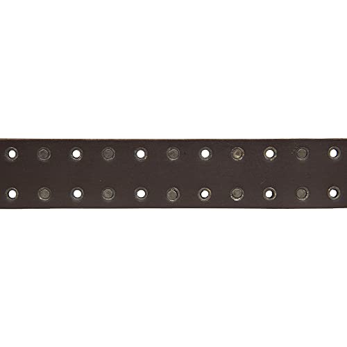 Image of Lucky Brand Men's Genuine Leather Belt | Classic | Casual | Everyday | Western | American Heritage | Metal Buckle