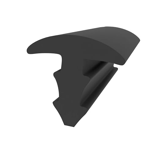 Anti-Rutsch Profil für Treppenstufen - Schwarz - 15 Meter - 9 mm Höhe - 3,5 mm Nutbreite - Rutschschutz Treppe - Treppenkantenprofil – Treppenstufendichtung Anti-Rutsch Profil für Treppenstufen - Schwarz - 15 Meter - 9 mm Höhe - 3,5 mm Nutbreite - Rutschschutz Treppe - Treppenkantenprofil – Treppenstufendichtung