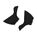 Silica Gel Shift Brake Lever Hoods Cover for 7–12 Speed Road & Mountain Bikes – Ergonomic Silicone Replacement Lever Covers, Pair(Black)