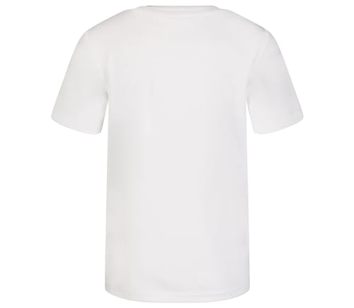Image of Messi Boys' Lifestyle Short Sleeve Top, Loose-Fit Shirt with Logo, Comfortable, All-Day Wear