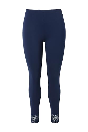 Leggings con encaje Ulla Popken de algodon suave de calidad premium 3