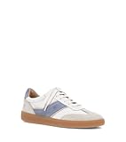 Frye Women's Milly Low Lace Sneaker, Ivory Azul - Swan Suede - 8M