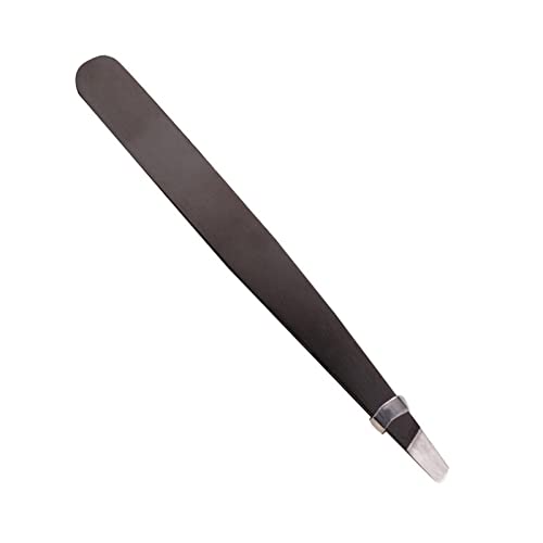 Pinzas para extensiones de pestañas negras ideales para salones de belleza y tocador 2