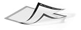 Durable 498523 - Duraframe Magnetic Plus, Cornice Espositiva Magnetica con Pannello Frontale, Formato A4, Confezione da 2 Pezzi, Argento Metallizzato