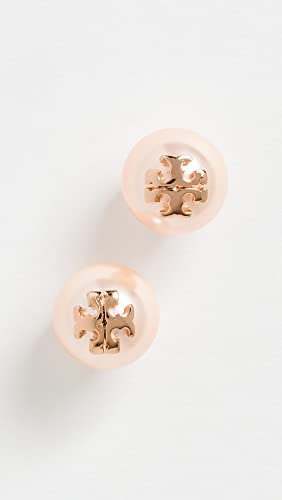 Tory Burch Women's Swarovski Imitation Pearl Stud Earrings4