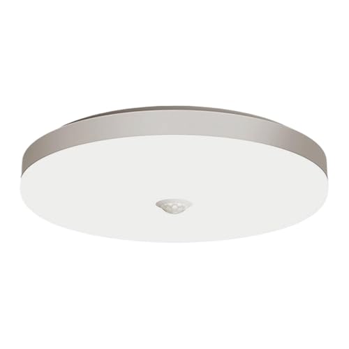 Lámpara de techo con detector de movimiento, luces de detector de interior - Luces interiores luminosas con detector de movimiento | Plafón con sensor de movimiento de 15 W, luz de movimiento