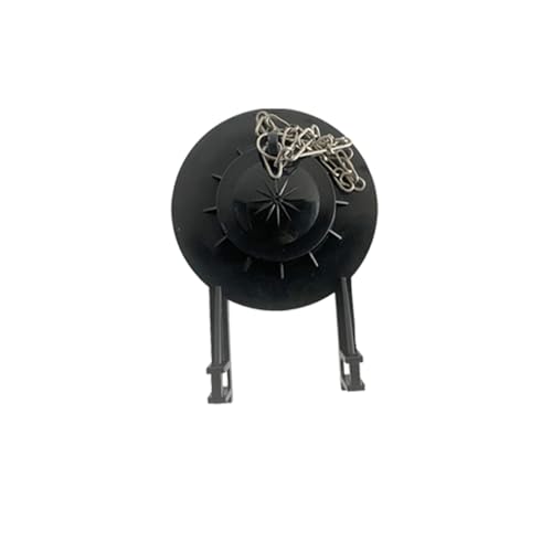 SagaSave 3-Inch Toilet Flappers Replacement Ultra High Performance Flapper Fits Most Toilets Long Lasting Material- Easy to Install Small Black