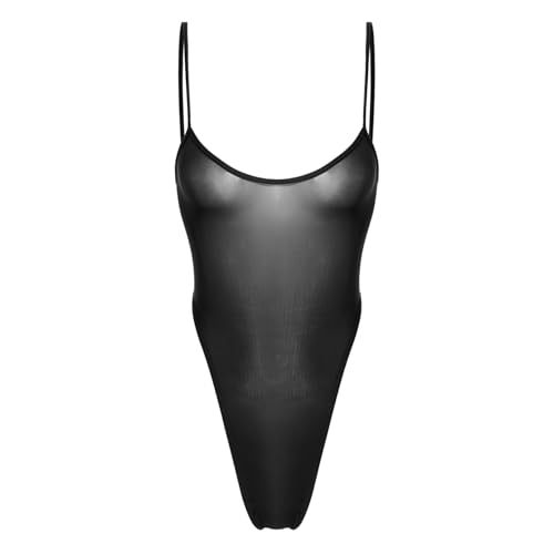 ranrann Bodysuit Damen Sexy Body Stringbody Hohe Beinausschnitt...
