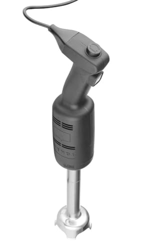 HENDI Stabmixer, Geschwindigkeit regelbar, Eis-Mischungen-Gemüsesuppen-Musen-Soßen-Füllungen sowie Mayonnaise, 230V, 220W, ø75x(H)464mm, 1,6kg, Edelstahl, Polyamide