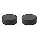 cyclingcolors 2x Endkappe Stopfen Endabdeckung Dichtstopfen Verschluss Öffnung Wellendurchgang Abdichtung Stützlager Nitrilkautschuk NBR Stahl, 20x4mm