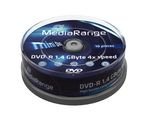 Preisvergleich Produktbild 10 MediaRange Rohlinge Mini DVD-R (8cm) 1,4 GB