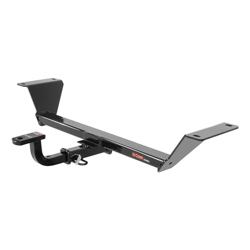 CURT 113993 Class 1 Trailer Hitch with Ball Mount, 1-1/4-In Receiver, Fits Select Audi A3, A3 Quattro