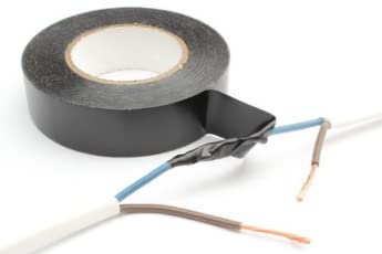 Cinta aislante eléctrica Heyiarbeit 15m x 17mm PVC negra miniatura 5