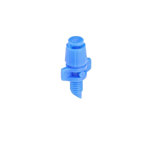 Raindrip-180JET010B-Micro-Spray-Jet-Half-Circle-Pattern-Fan-Spray-with-10-32-Threaded-Inlet-Drip-Irrigation-Emitters-for-Drip-Irrigation-Gardening-Systems-10-Pack-Blue Raindrip 180JET010B, Micro Spray Jet, Half-Circle Pattern, Fan Spray, with 10-32 Threaded Inlet, Drip Irrigation Emitters for Drip Irrigation Gardening Systems, 10-Pack, Blue - Image 1