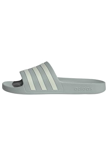 adidas Damen Adilette Aqua Slides, Halo Blue/Halo Blue/Halo Blue, 40.5 EU