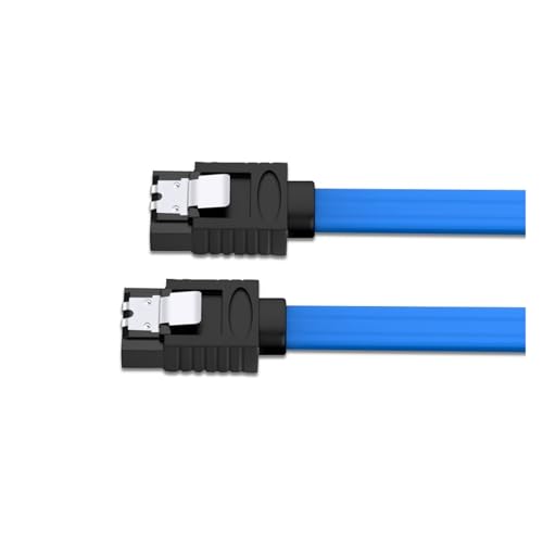 Data Cable Connection Conversion Cable SATA3 Solid State Drive Mechanical Hard Drive Optical Drive Serial Port Cable 6Gb/s Extension Cable(Blue 30CM)