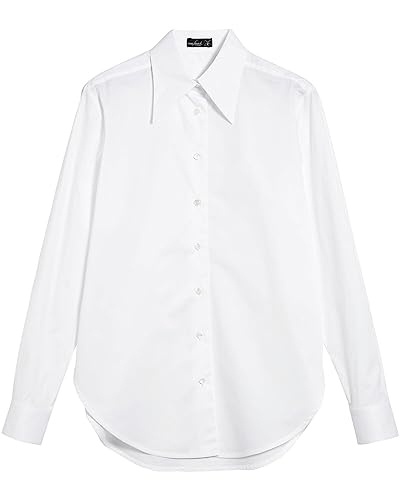 van Laack Papertouch-Bluse Lubi Weiß 46