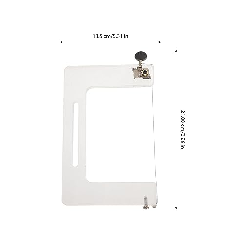 Exceart N0R11YB7W04N354R4FO0276B Acrylic Soap Cutter Push Soap Cutter Wire Soap Slicer thumb #4