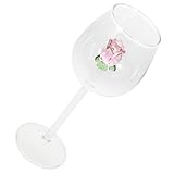 Verre ballon : son design unique et artistique en fait un excellent sujet de conversation, vous permettant d'exprimer votre passion pour le vin. coupe en verre rose