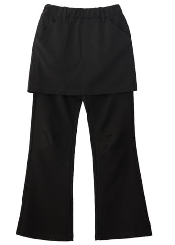 [�G�b�N�X�K�[��] �C�[�W�[�~�j�X�J�[�g�A���h�p���c���C���[�h�{�g���Z�b�g EASY MINI SKIRT AND PANTS LAYERED BOTTOM SET 105251031015 BLACK M