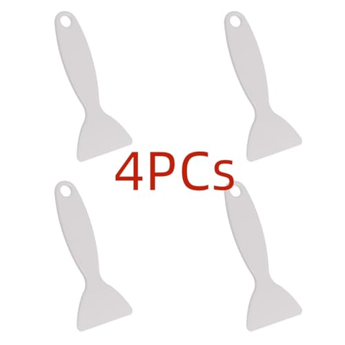 lohill 4 Stück Kühlschrank Zubehör Schaber Hartplastik Schaufel Werkzeug, Tragbare Eiskratzer Enteiser Aus Kunststoff Für Kühlschrank Und Gefrierschrank