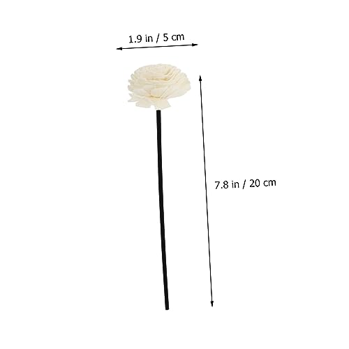VICASKY 2Piezas Varillas Difusoras con Diseño de Flor para Aromaterapia miniatura 3