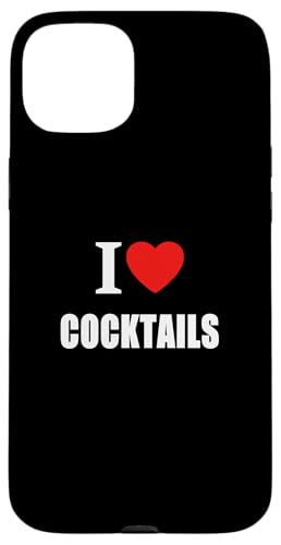 I Love Cocktails for Men Women and Student �X�}�z�P�[�X iPhone 15 Plus �p