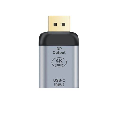 USB C - HDMI A_v^[ 4K 8K 60HZ P[u USB Type-C - DP MiniDP 1.4 Ro[^[ VGA HDTV fBXvC|[g A_v^[AMacBookAM2AM3AAir ɑΉ(F-C to M-DP 