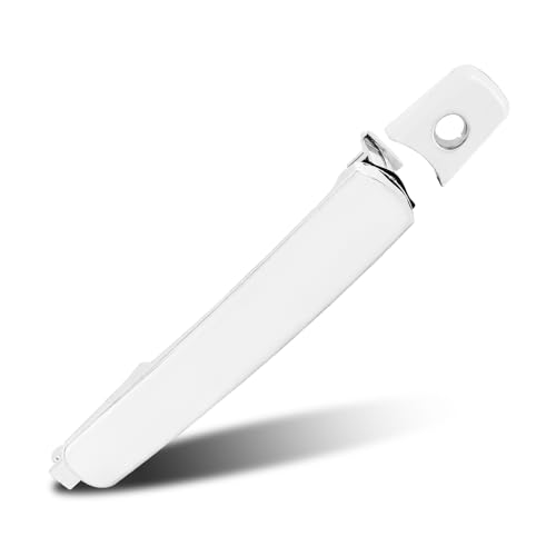 DEAL AUTO ELECTRIC PARTS Front Left Exterior Door Handle w/Key Hole, Chrome