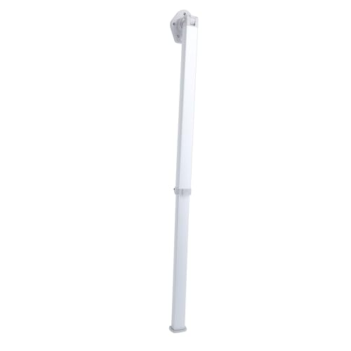 CFTGIW Pata de Mesa para RV de 540 a 930 Mm Pata de Mesa Ajustable Telescópica Versátil de Aleación de Aluminio para Autocaravana Caravana Barco Yate Balcón Es Oxidación de la para Aleación Hecho de