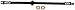 Dorman H620259 Brake Hydraulic Hose Compatible with Select Volvo Models