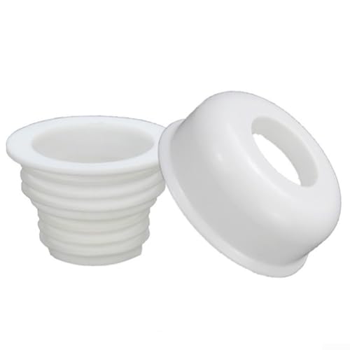 Válvula antiodor de silicona blanca para desagüe de piso, sellado automático por gravedad, para baño, cocina y inodoro miniatura 3