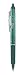 Pilot FriXion Clicker Erasable Gel Pens, Fine Point (0.7mm), Green Ink, 12-Pack - Refillable, Smooth Writing Pens for School, Journaling, and Office Use
