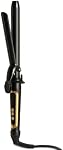 Lanvier 1 Inch Extra Long Hair Curling Iron with Ceramic Tourmaline Barrel, Professional Hair Curler up to 450°F with Dual Voltage for Worldwild Use, Hair Waving Style Tool for Girls&Women–Black