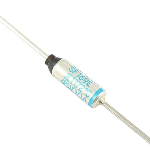 Fusible thermique SF169E TF 10A 250V coupure thermique axiale pour réparation radiateur