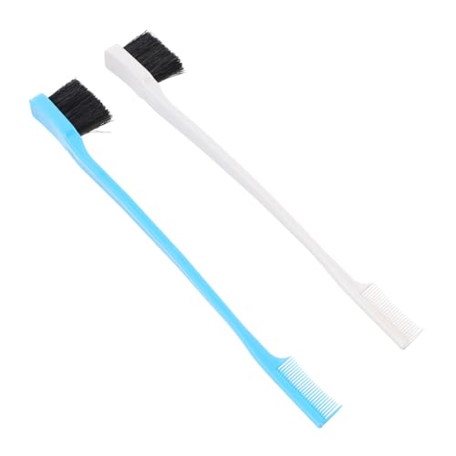 Beatifufu 8-piece Beauty Brush Set Makeup Eyebrow Comb Eyelash Brush Natural Bristles Organized Makeup Grooming Tool