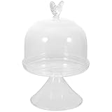 SUPPORT À CUPCAKES RUSTIQUE --- design élégant et élégant - une base de piédestal avec dessus en en verre, ces grands plateaux de service peuvent être retournés de plusieurs façons pour une touche parfaite à tout événement.