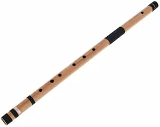 ARYANSH SHOPPE Traditional Handmade Wooden Bamboo Flute Basuri Musical Instrument For Gifting And Janmastami (Pack Of 2)
