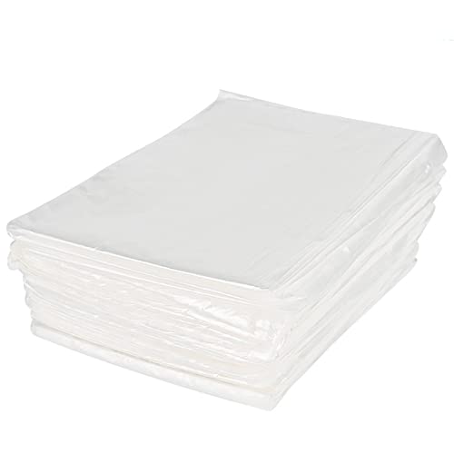 DFANCE 50 Pieces Disposable Sauna Sheeting Blanket Liners,for Body Wrap Used Inside a Far Infrared Sauna Blanket,Sauna Bag (86×47 Inch),2/100