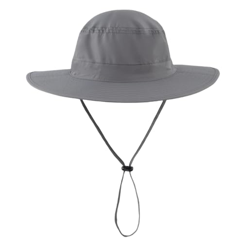 Image of Home Prefer UPF50 Mens Sun Hat with Neck Flap Quick Dry UV Protection Cap Womens Wide Brim Fishing Hat Neck Flap Beach Garden