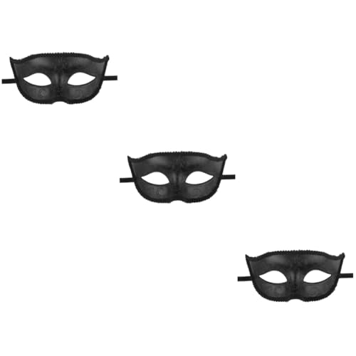 HEMOTON 4 Peças Máscara De Baile Decoração Retrô Decoração Vintage Cosplay Máscaras Venezianas Festi