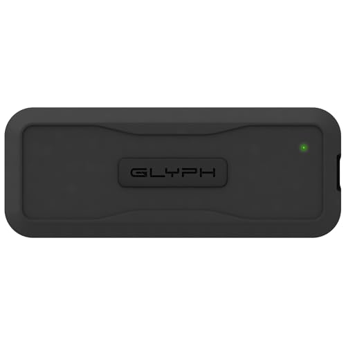 Glyph Atom EV SSD, USB-C (3.2, Gen 2), USB 3.0, compatible con Thunderbolt 3 (8TB)