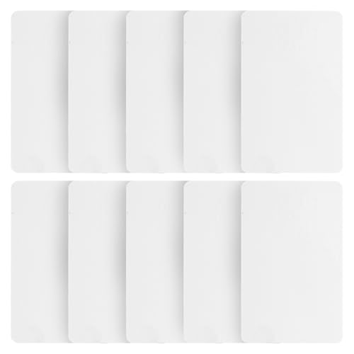 Artibetter Carte de Nettoyage Double Face pour Terminaux de Point de Vente, Compatible Plupart des Lecteurs de Cartes, Tissu Spunlace et PVC, Lot de 10 Pièces pour Nettoyage Rapide